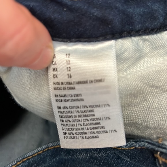 American eagle high rise shortie - Picture 3 of 3